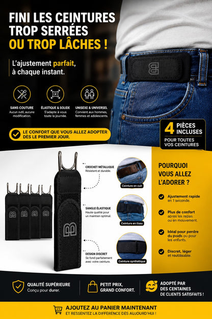 FlexHold – L’alternative confortable à la ceinture